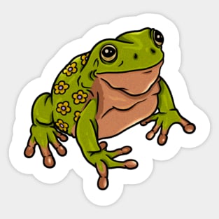 Froggy Dude 2 Sticker